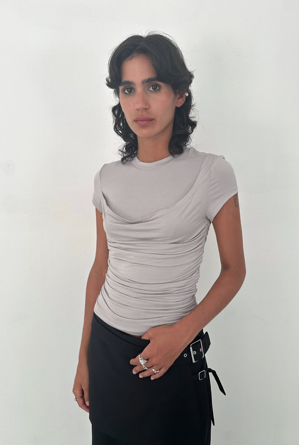 SAEMDI Helia Jersey Top