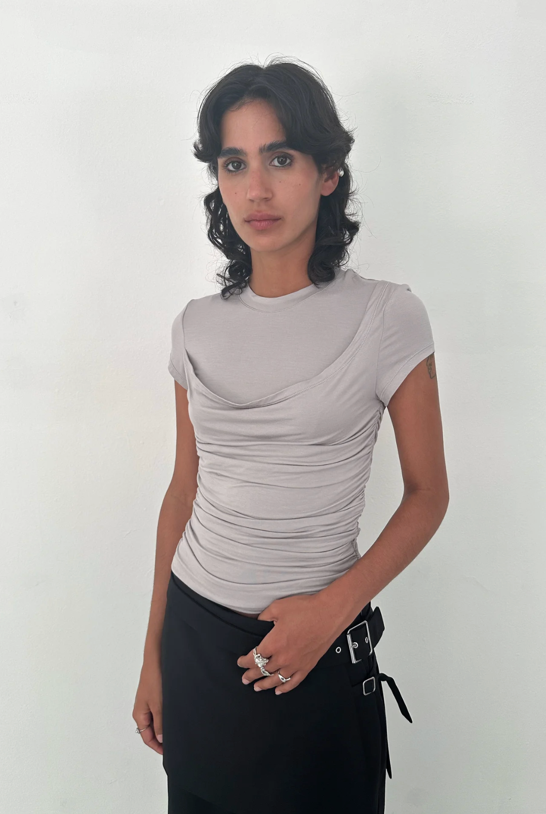 SAEMDI Helia Jersey Top