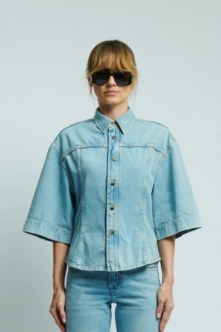 Haikure Lilas Top - Paradise Wash