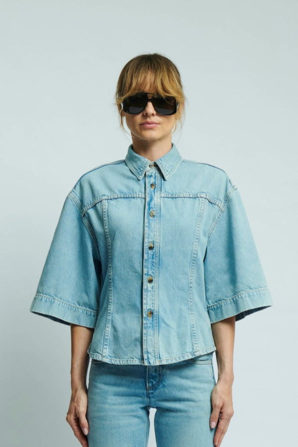 Haikure Lilas Top - Paradise Wash
