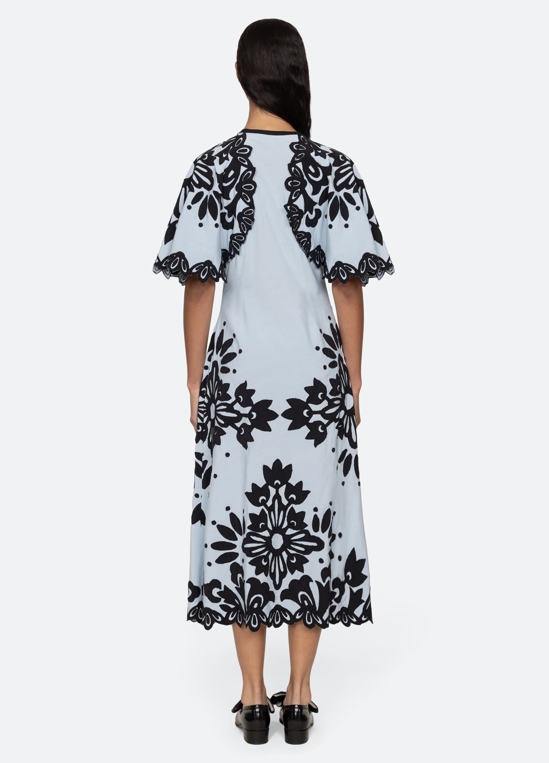 Sea NY Liliana S/S Dress - Sky