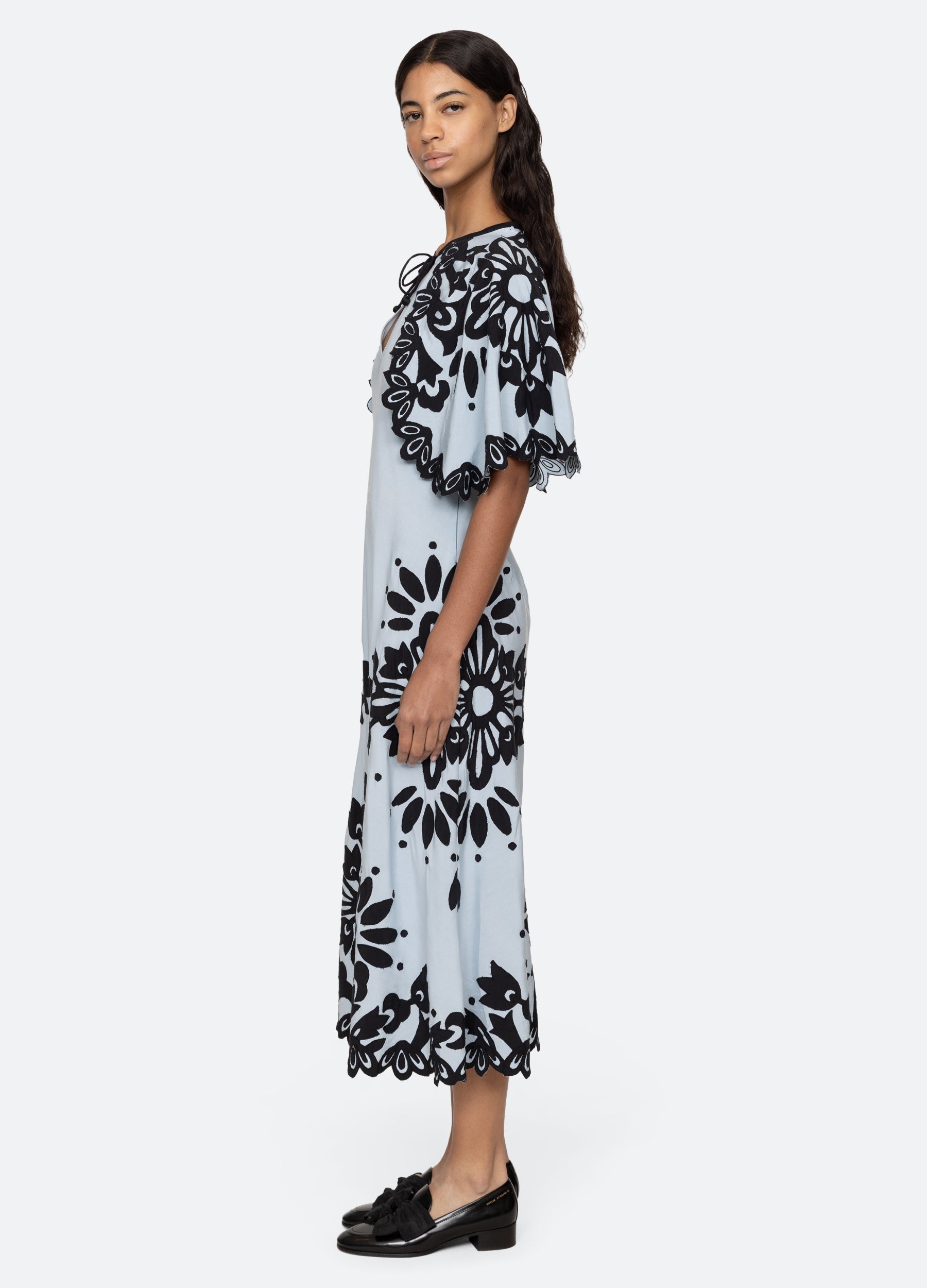 Sea NY Liliana S/S Dress - Sky