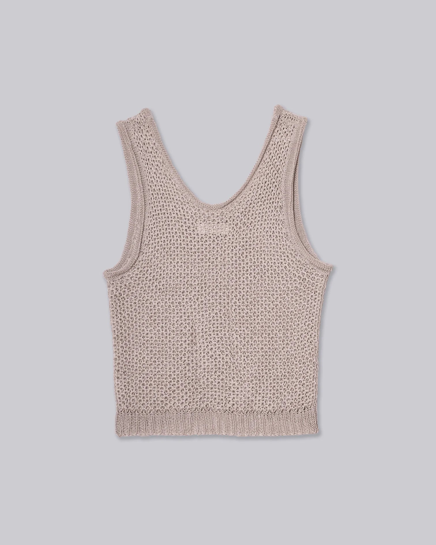 SAYAKA DAVIS NEW YORK Linen Knit Tank - Sand