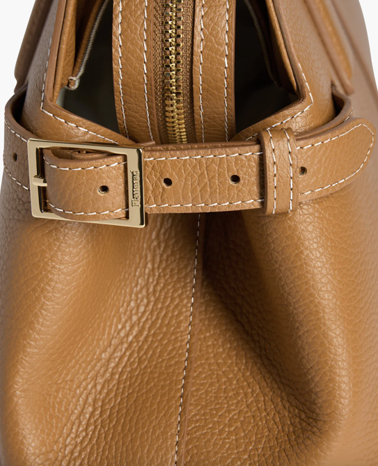 Flattered Lisa Bowler Bag Grained Leather