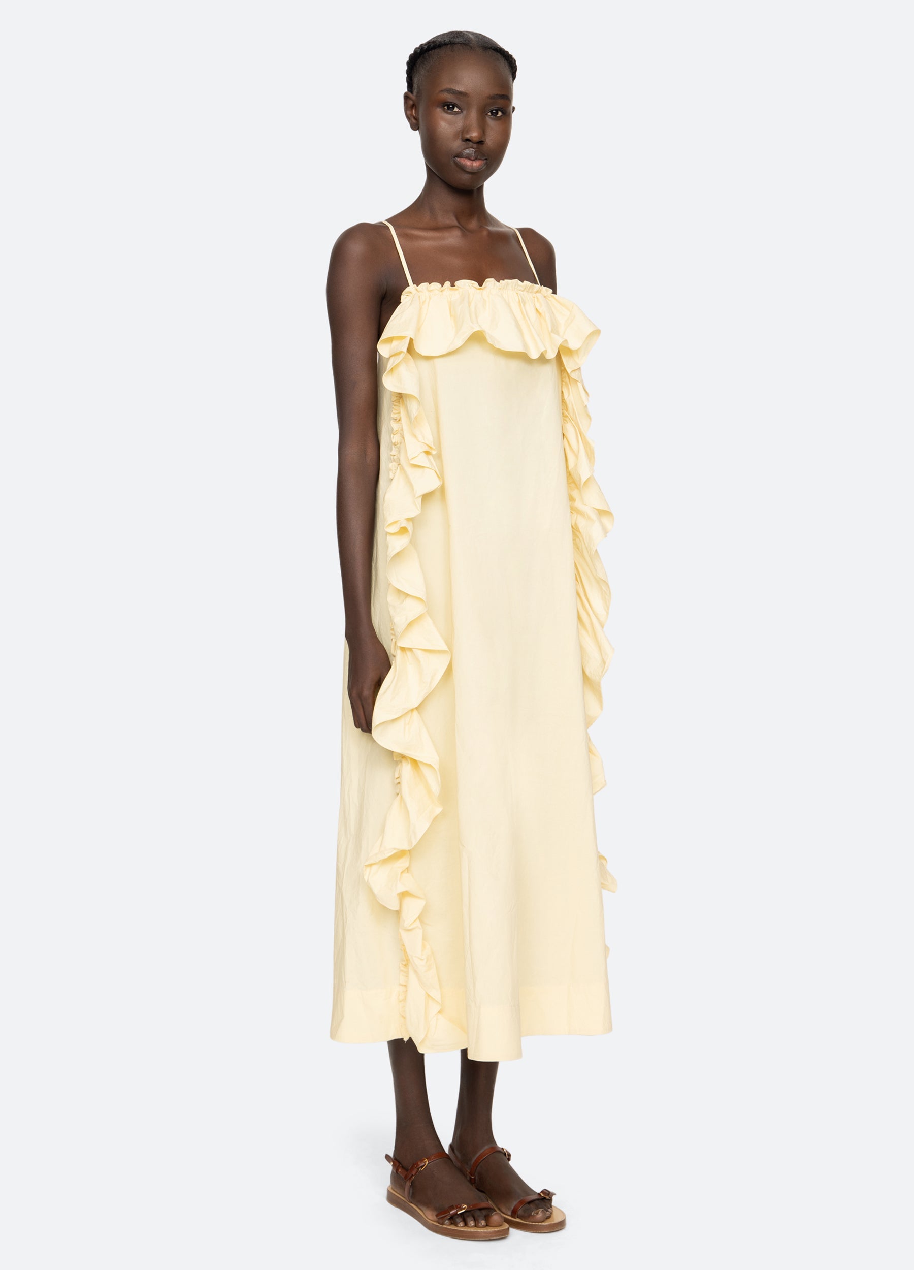 Sea NY Lisette Dress - Yellow