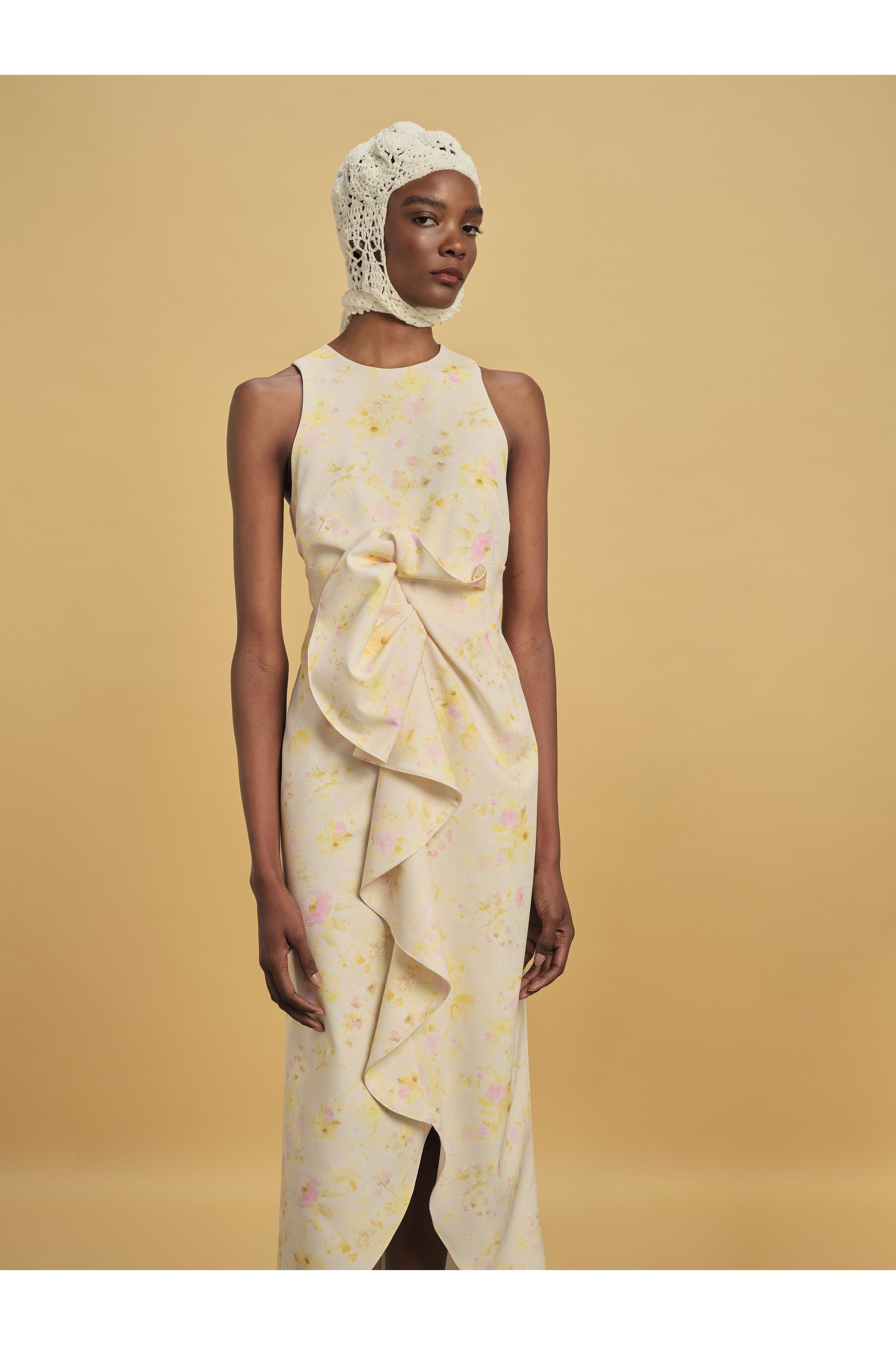 Kika Vargas Liv Dress - Yellow