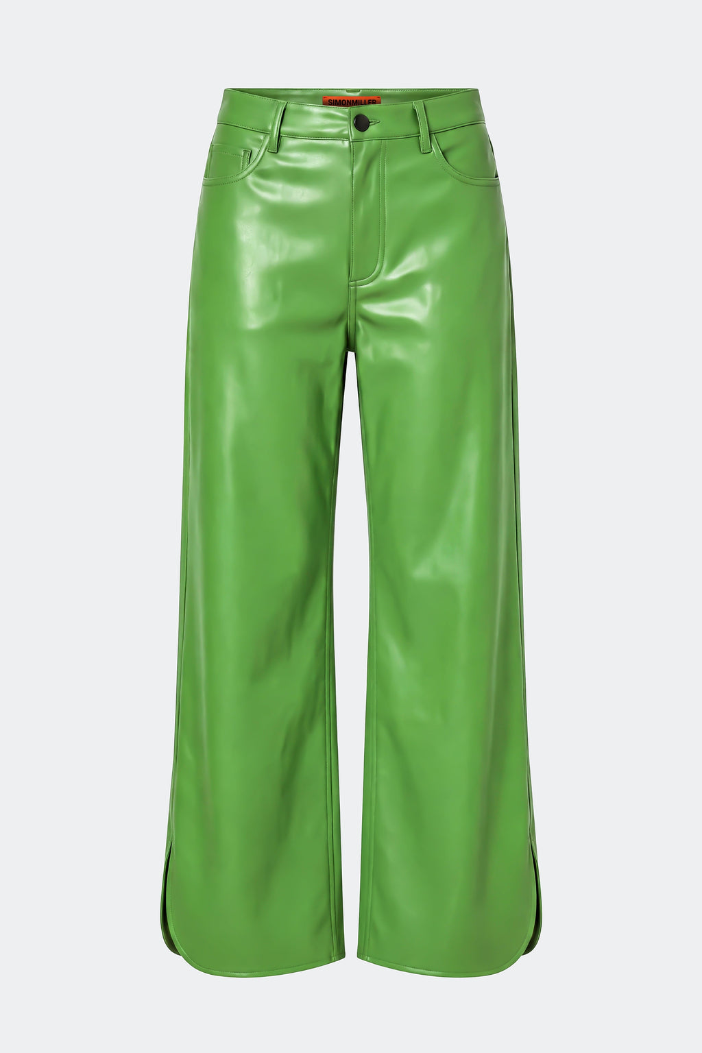 Simon Miller Livia Vegan Leather Pant - Matcha