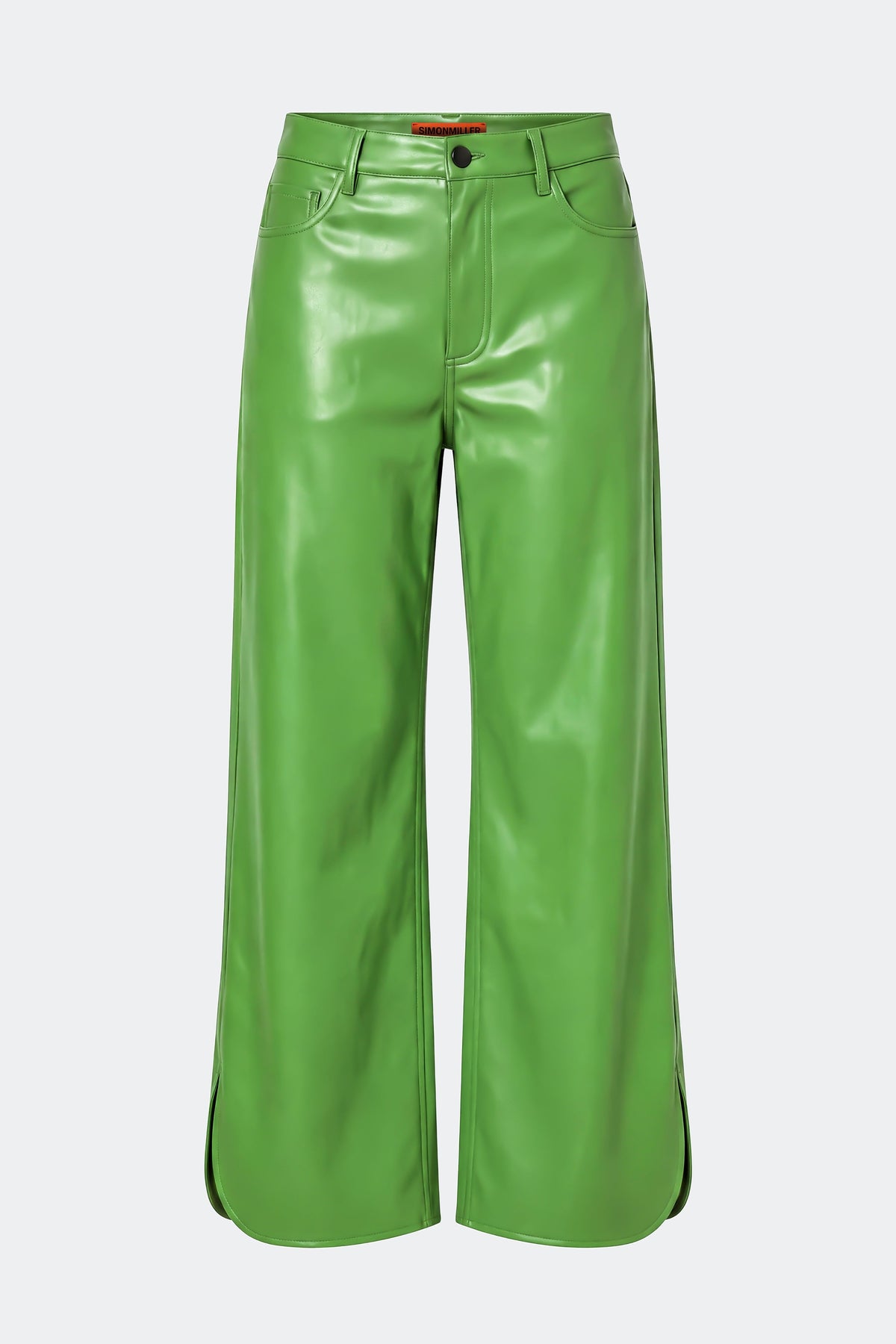 Simon Miller Livia Vegan Leather Pant - Matcha
