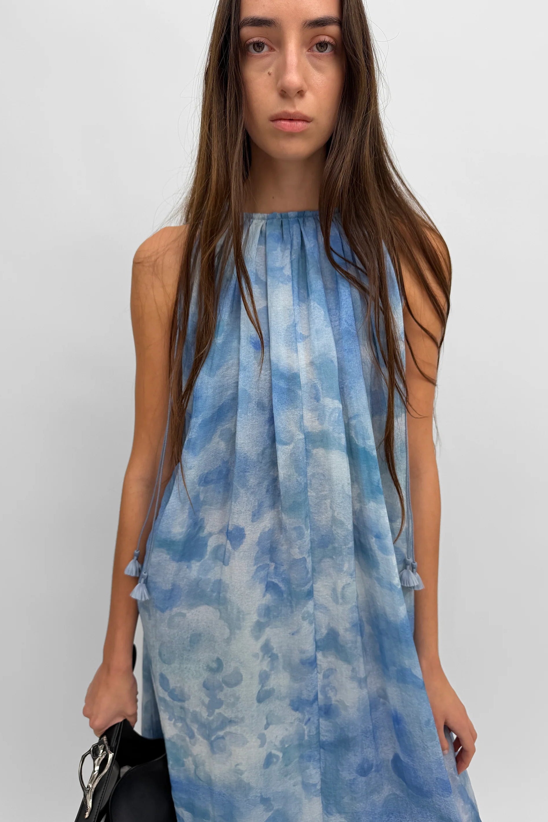 Rodebjer Lobelia Maxi Halterneck Dress