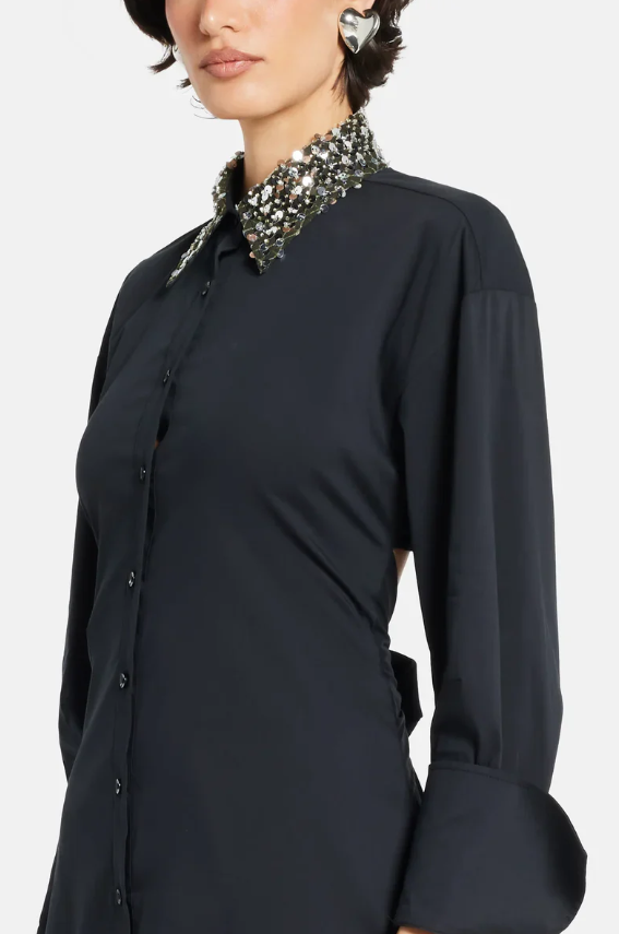 Simon Miller Loch Embellished Maxi Dress