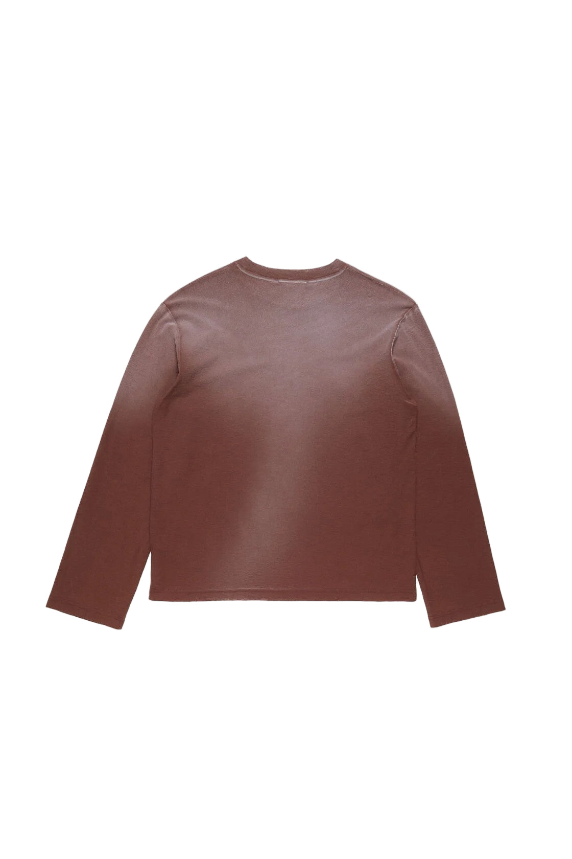 Acne Studios Logo 1996 Long Sleeve T-Shirt - Chocolate Brown