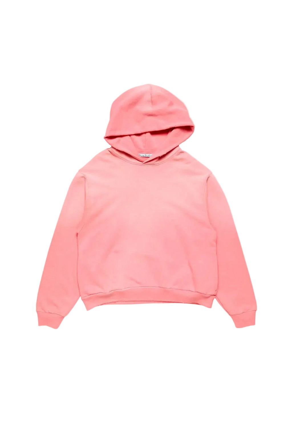 Acne Studios Logo Hooded Sweater - Tango Pink