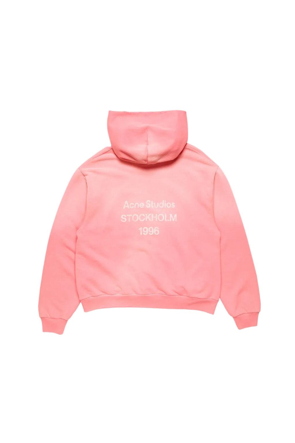 Acne Studios Logo Hooded Sweater - Tango Pink