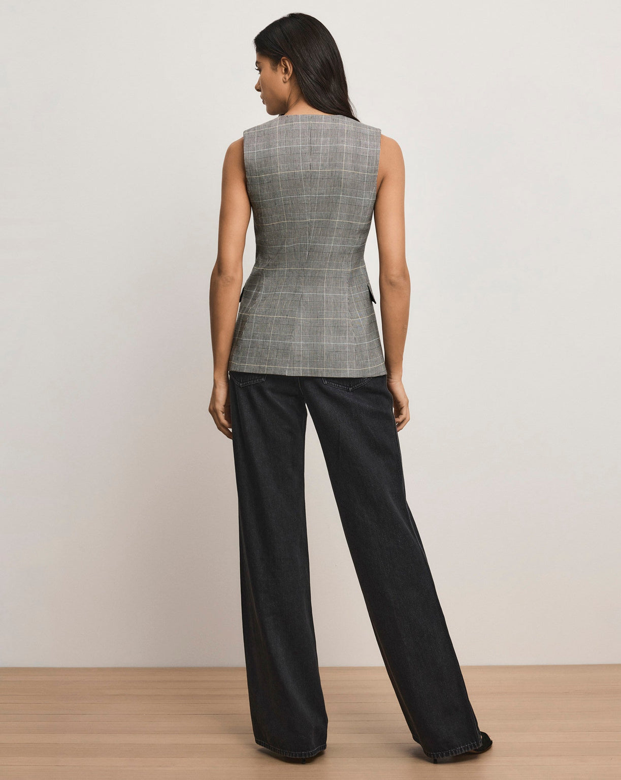 Veronica Beard Lois Linen Vest