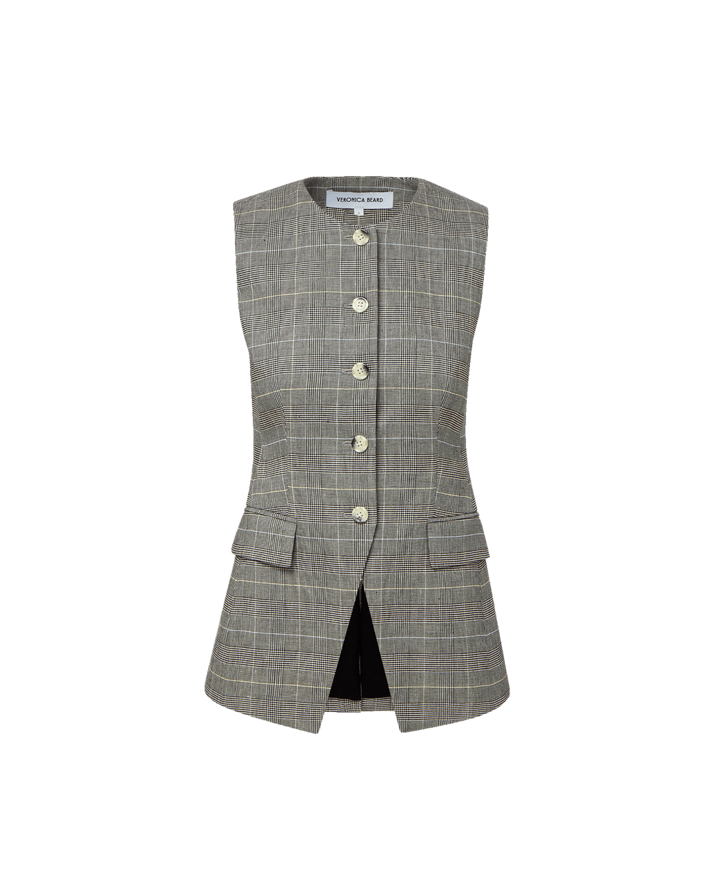 Veronica Beard Lois Linen Vest