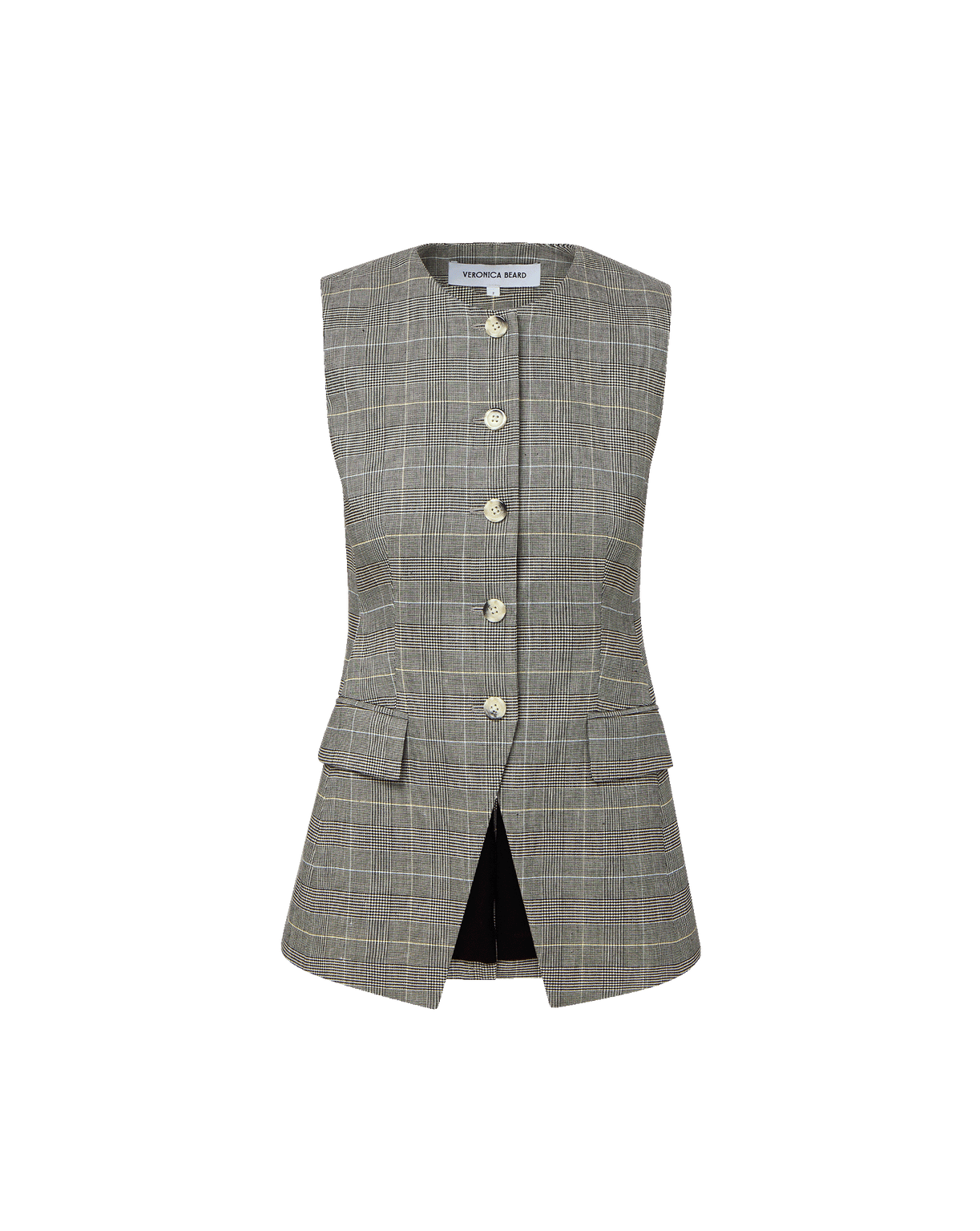 Veronica Beard Lois Linen Vest