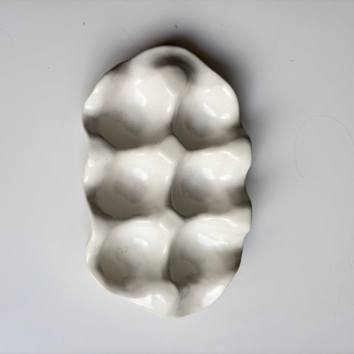 London Atelier Byproduct Ceramic Egg Cart Tray