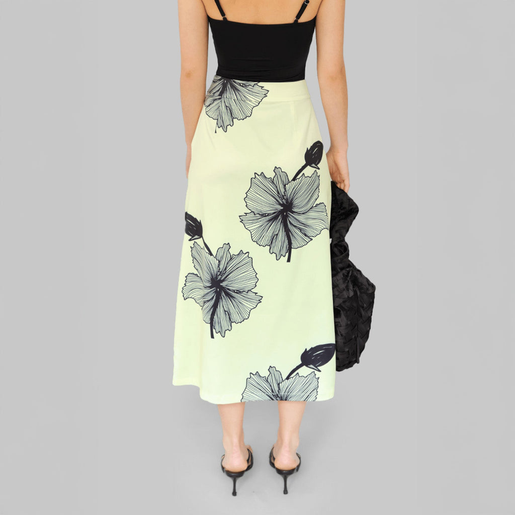 Opera Sport Lone Skirt - Tender Yellow