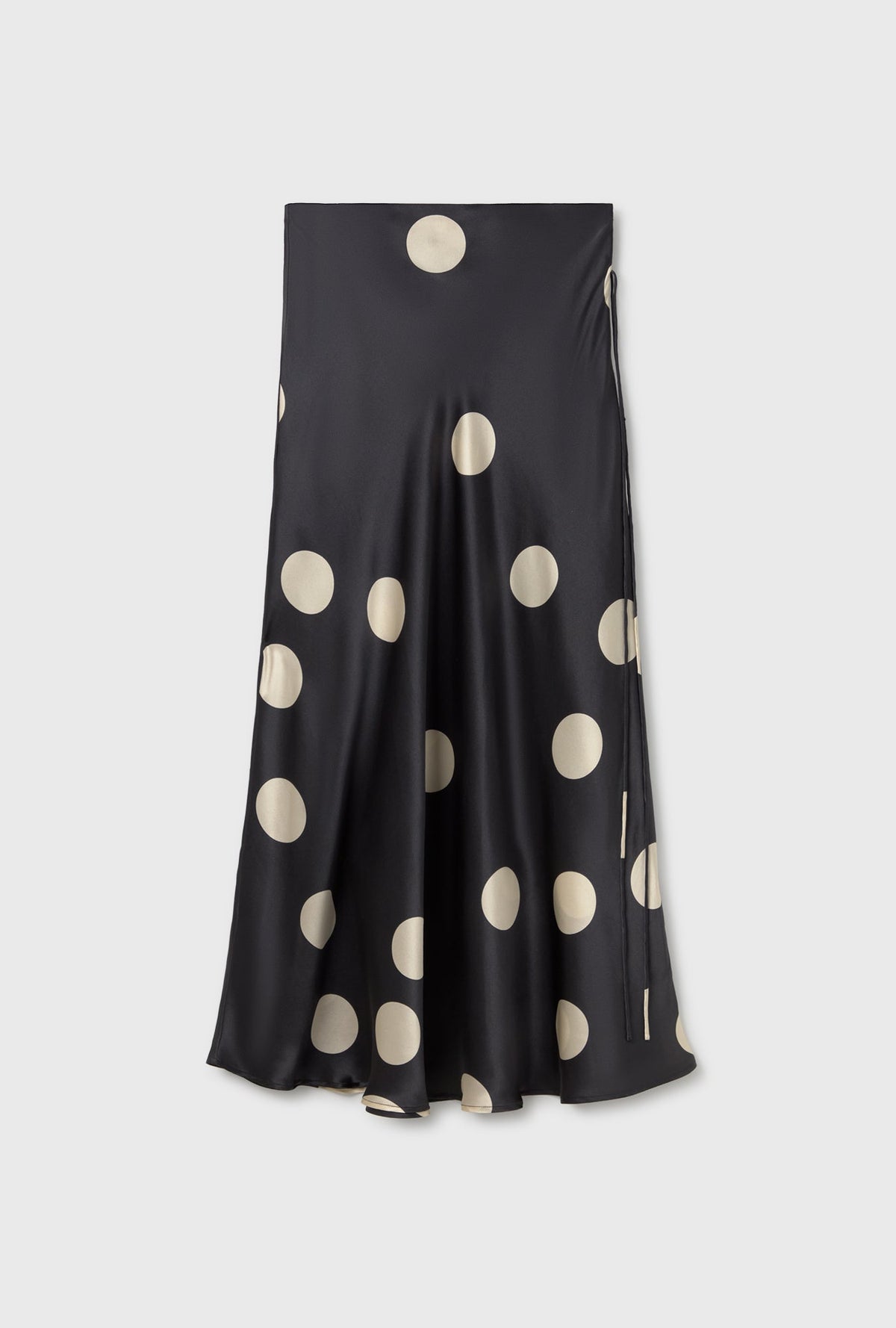 Silk Laundry Long Bias Cut Skirt