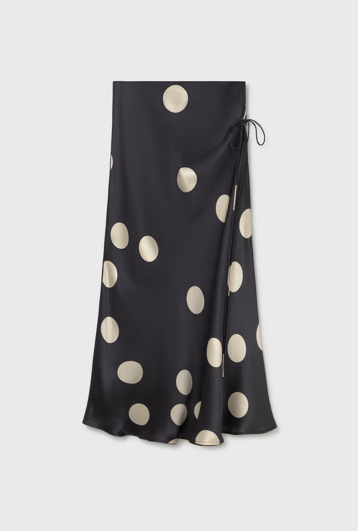 Silk Laundry Long Bias Cut Skirt