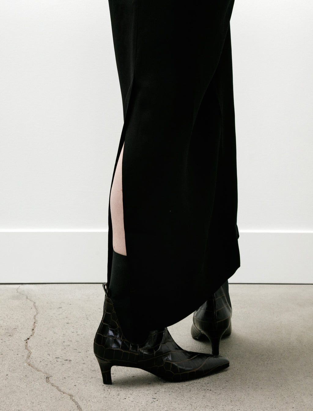 Totême Long Sleeve Slouch Waist Dress