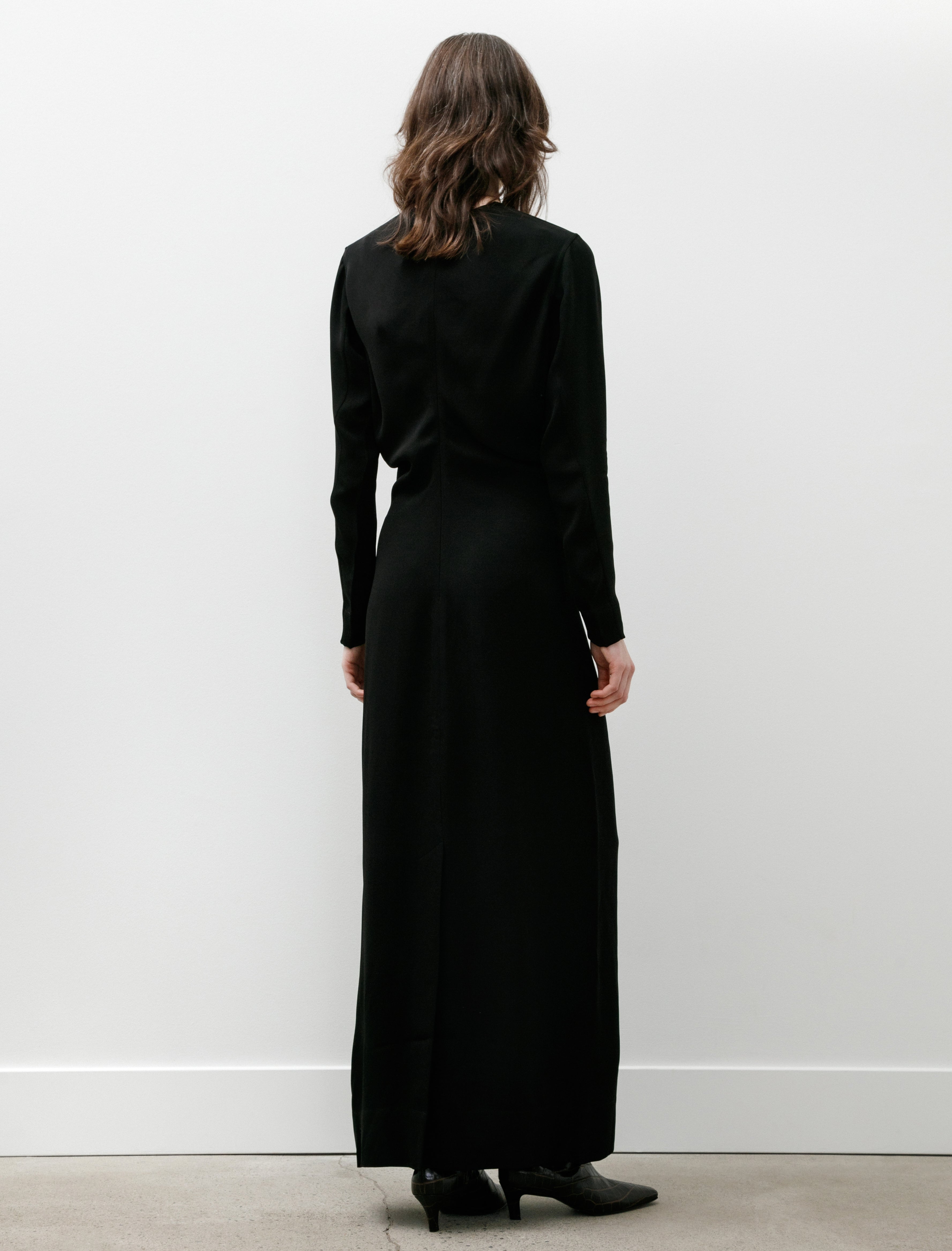 Totême Long Sleeve Slouch Waist Dress