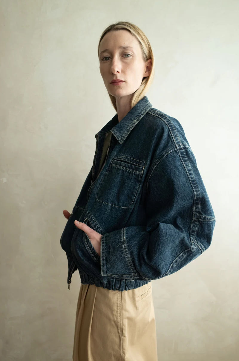 Shaina Mote Lotus Bomber Jacket - East