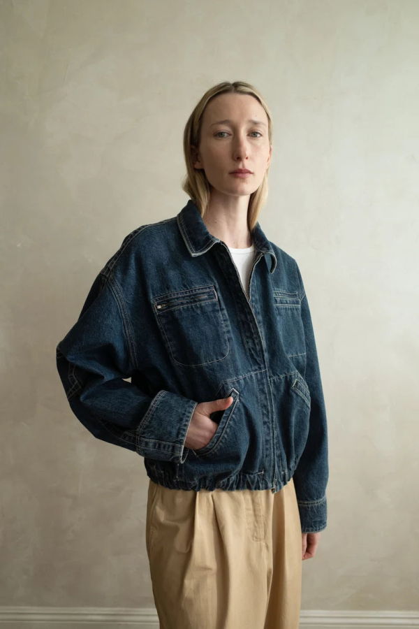 Shaina Mote Lotus Bomber Jacket - East