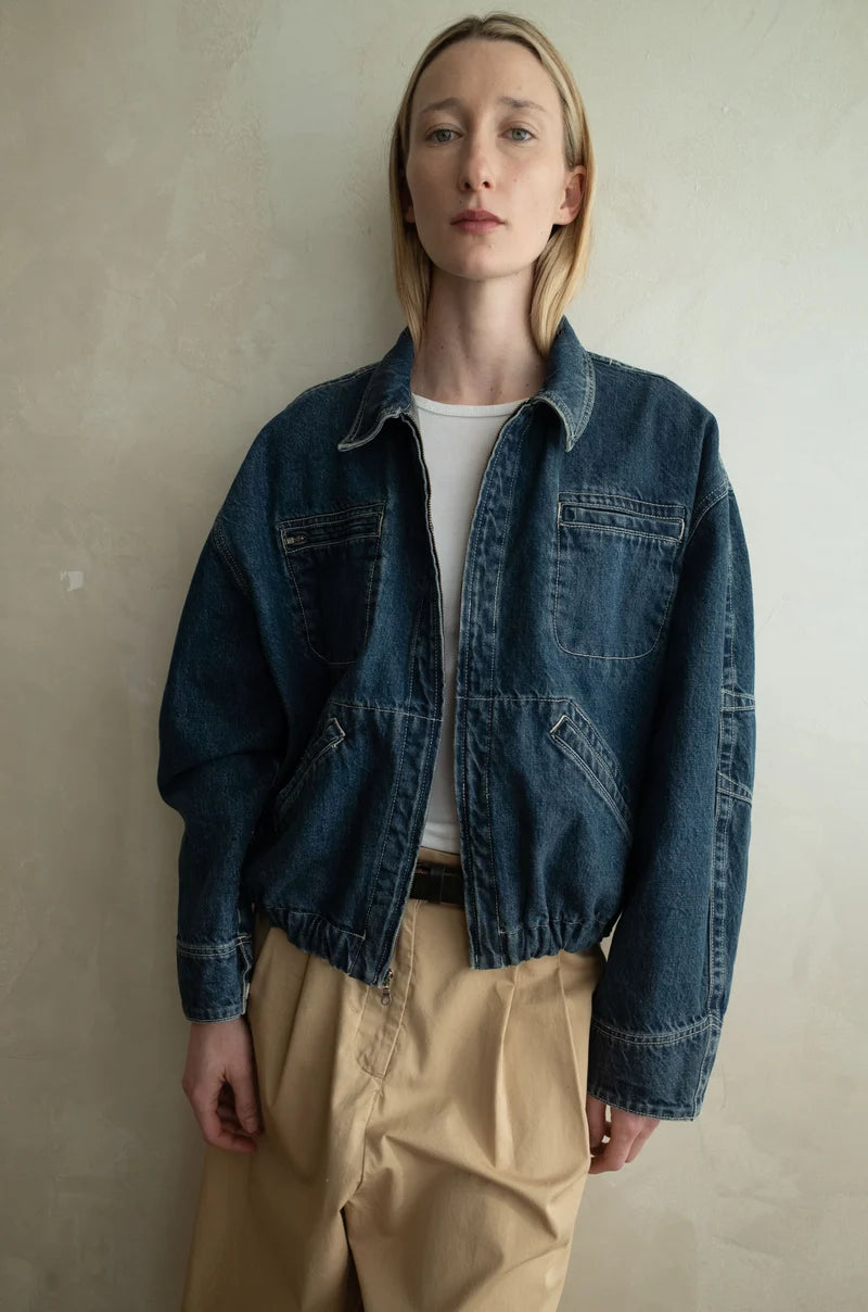 Shaina Mote Lotus Bomber Jacket - East