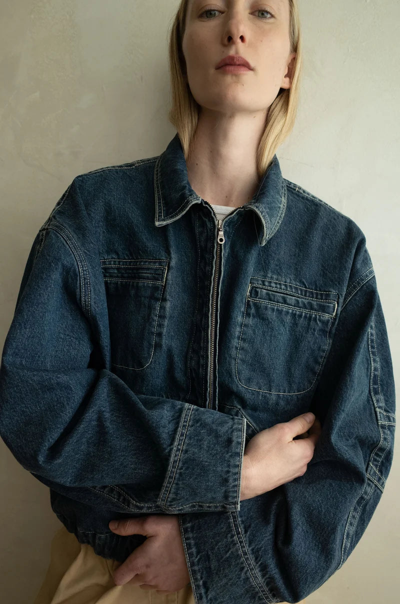 Shaina Mote Lotus Bomber Jacket - East