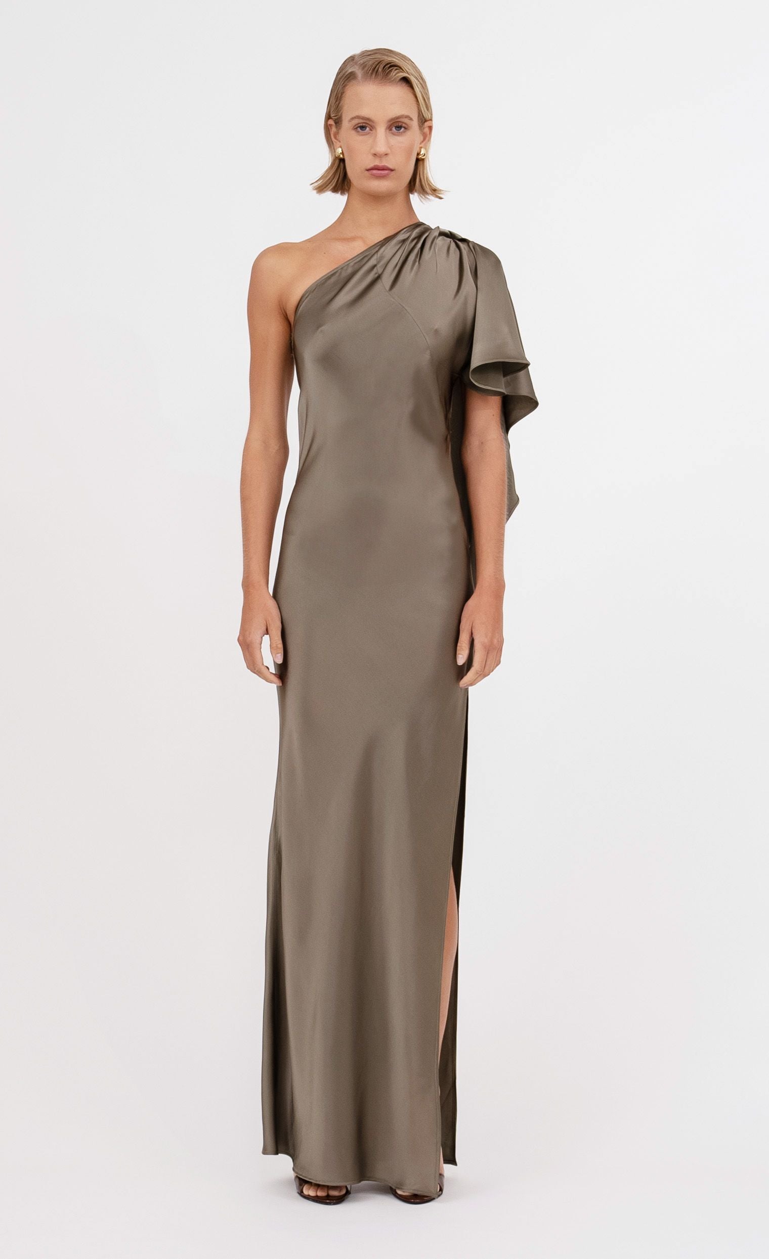 Nonchalant Label Lovell Dress - Moss