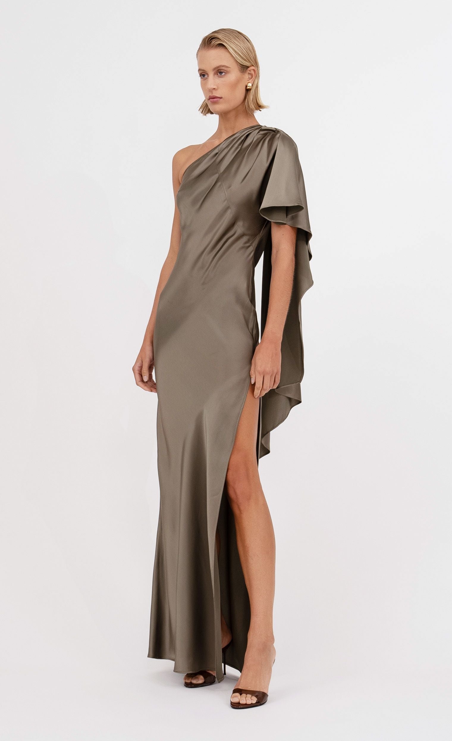 Nonchalant Label Lovell Dress - Moss