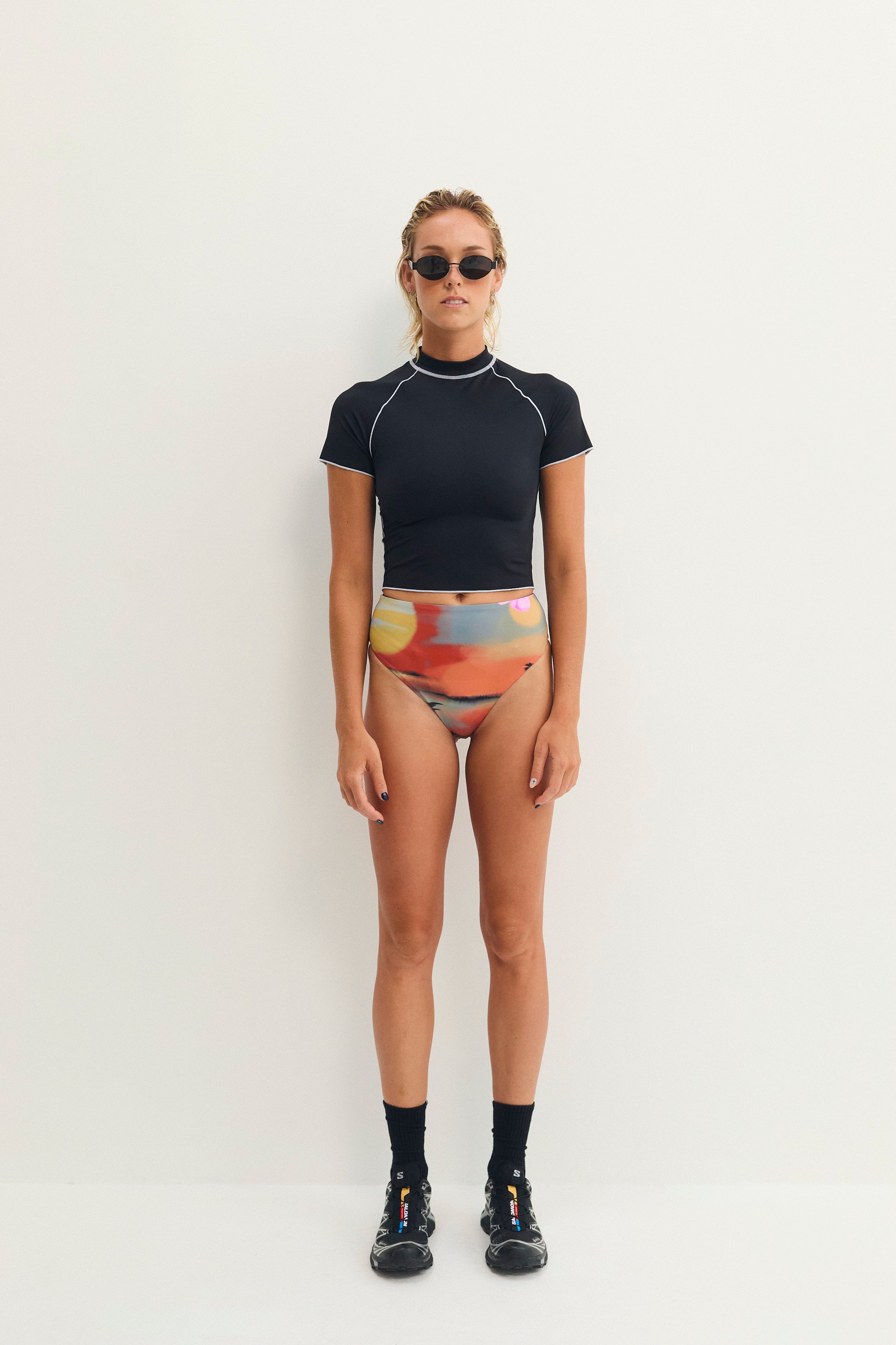 Salt Gypsy Low Rider Rashguard - Black