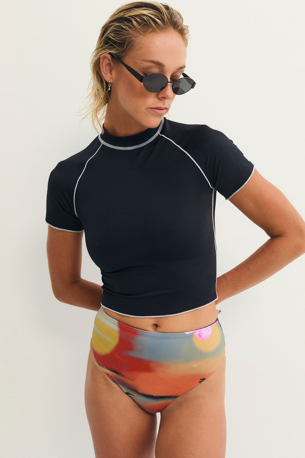Salt Gypsy Low Rider Rashguard - Black