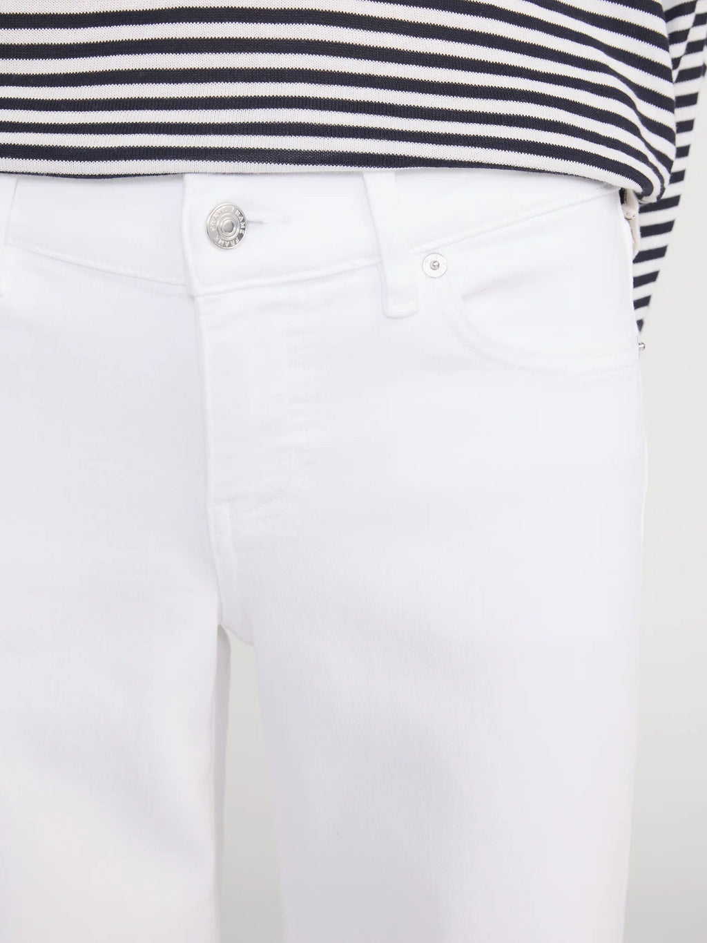 Frame Low Rise Slim Palazzo Jeans