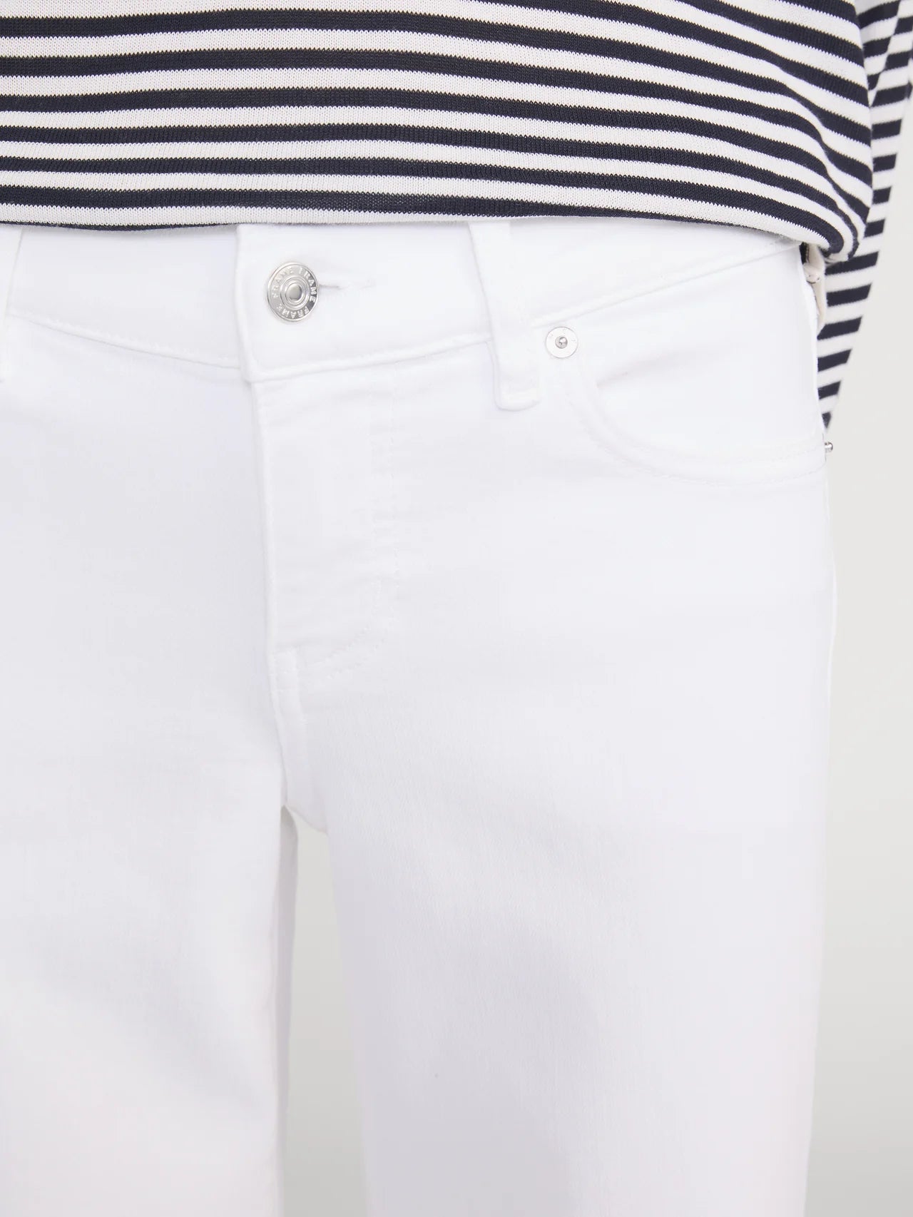 Frame Low Rise Slim Palazzo Jeans