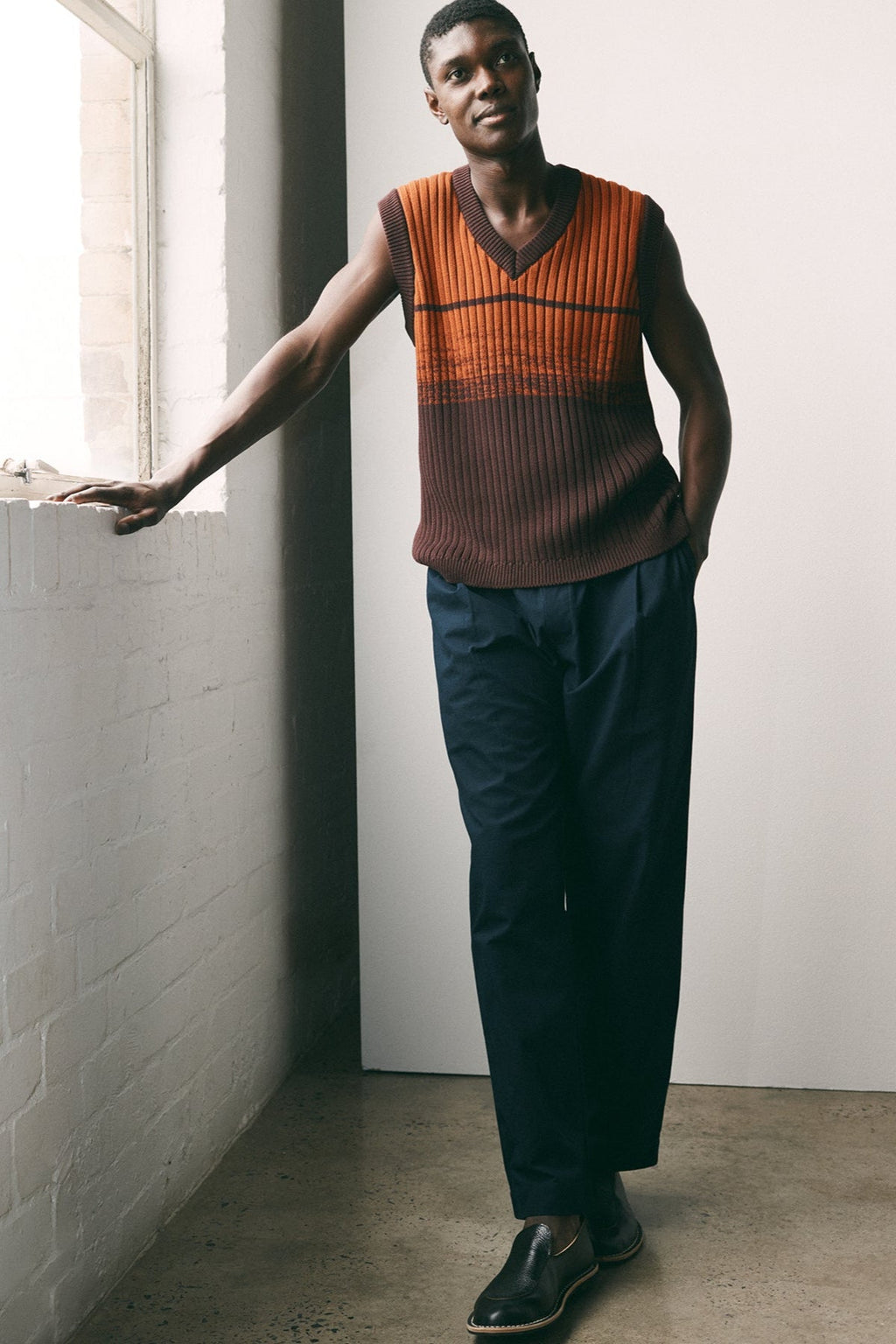 Kowtow Luca Vest - Clay-Gradient