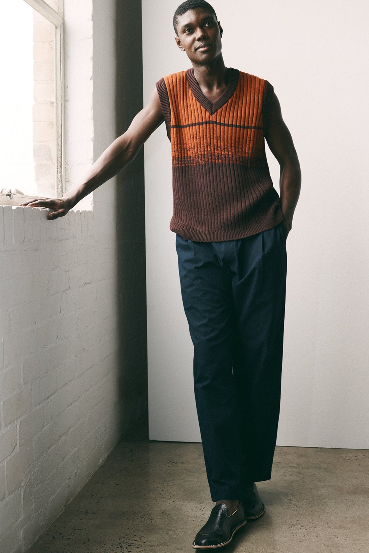 Kowtow Luca Vest - Clay-Gradient