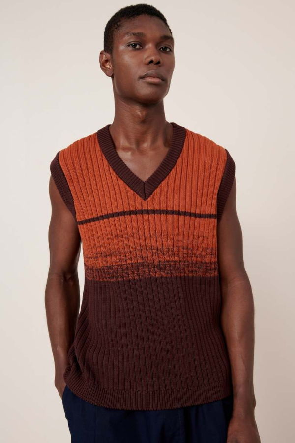 Kowtow Luca Vest - Clay-Gradient