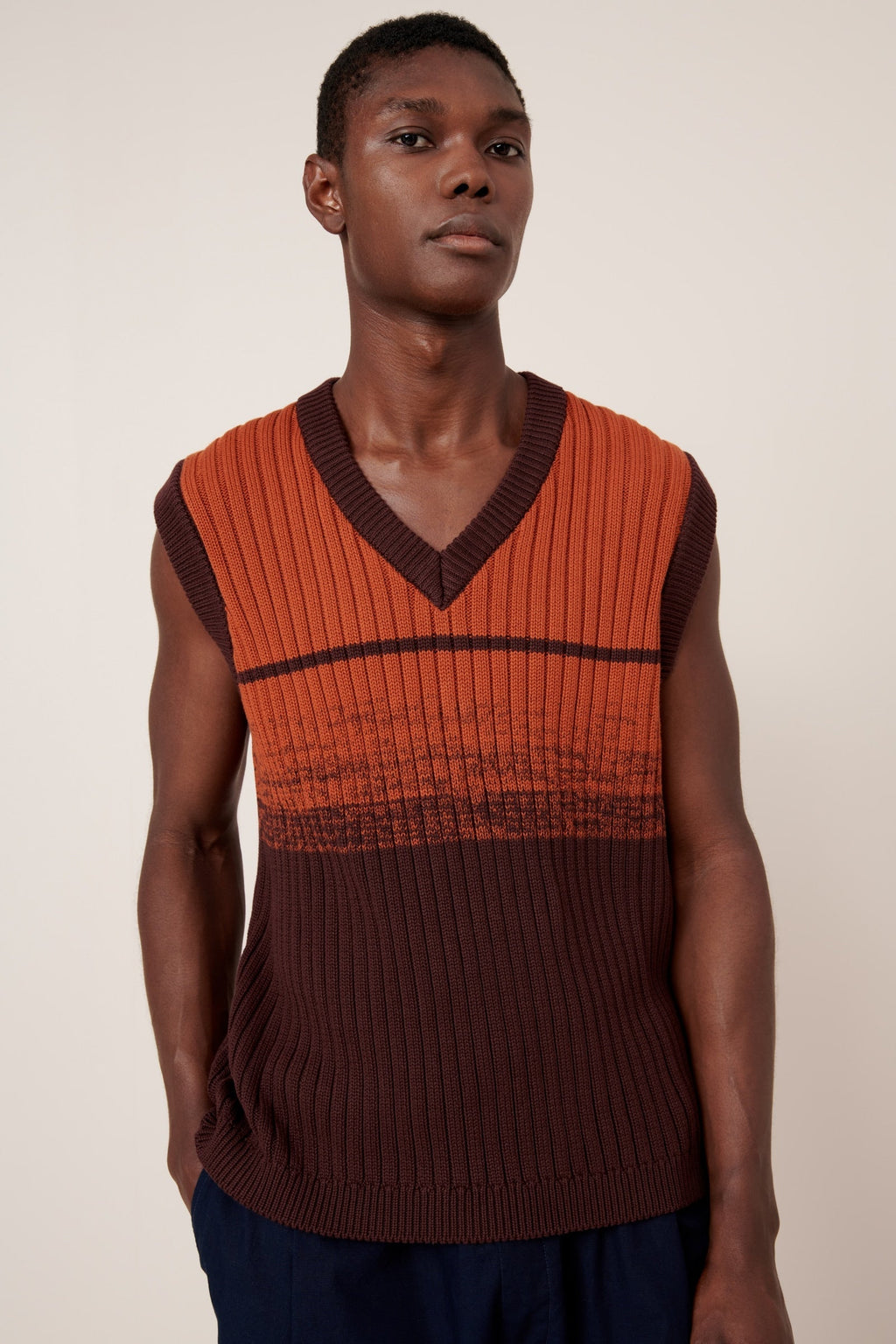 Kowtow Luca Vest - Clay-Gradient