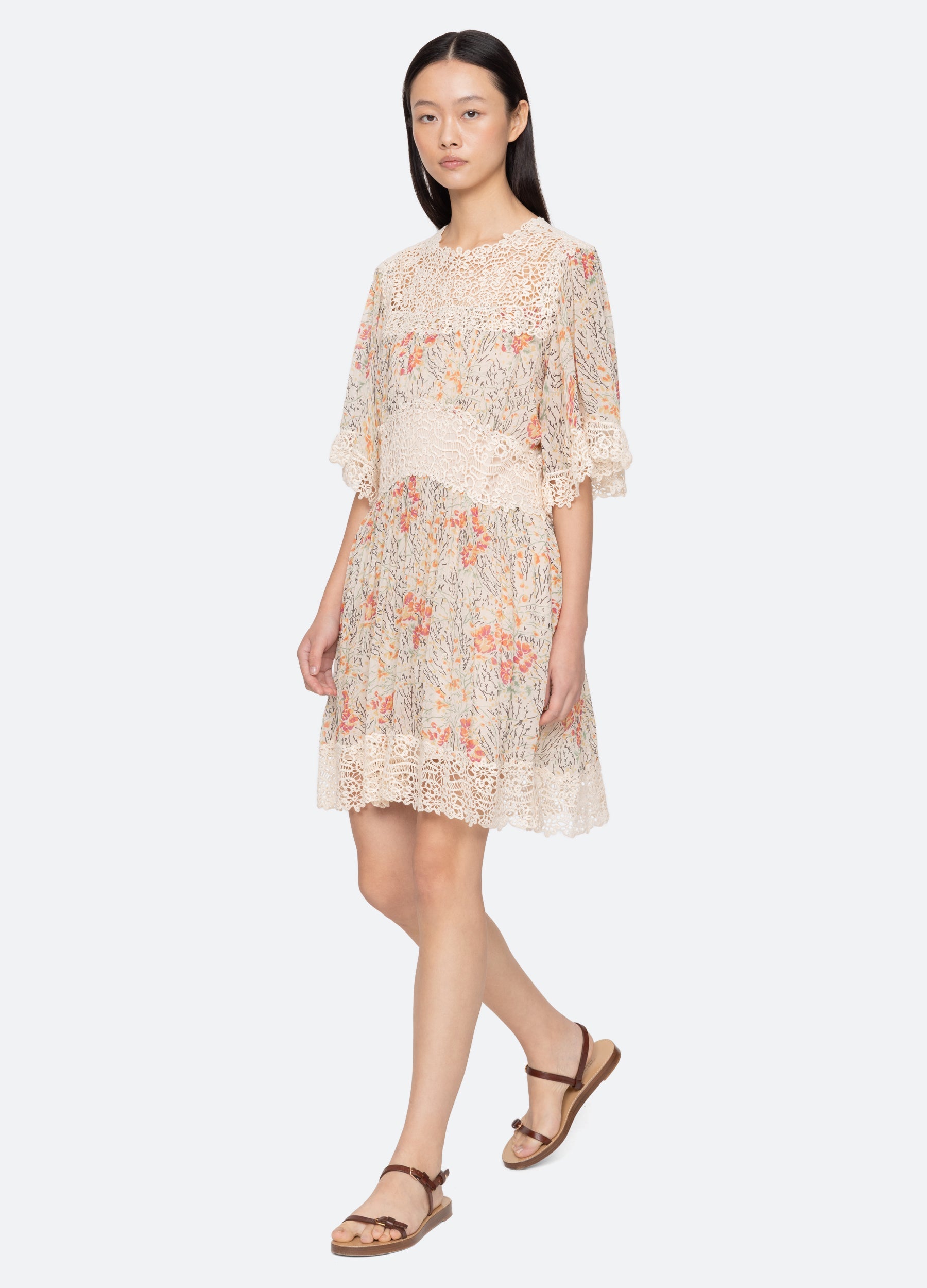 Sea NY Luisa Dress - Cream