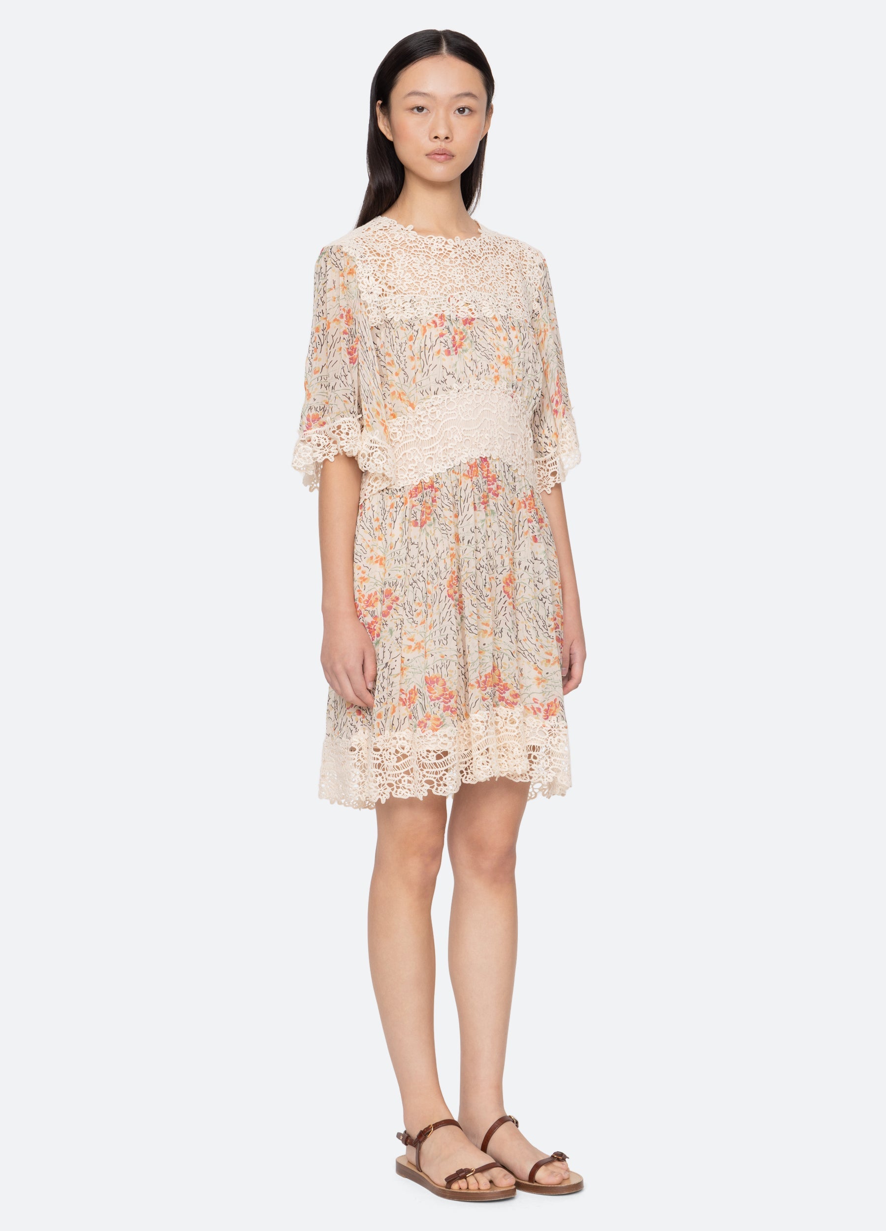 Sea NY Luisa Dress - Cream