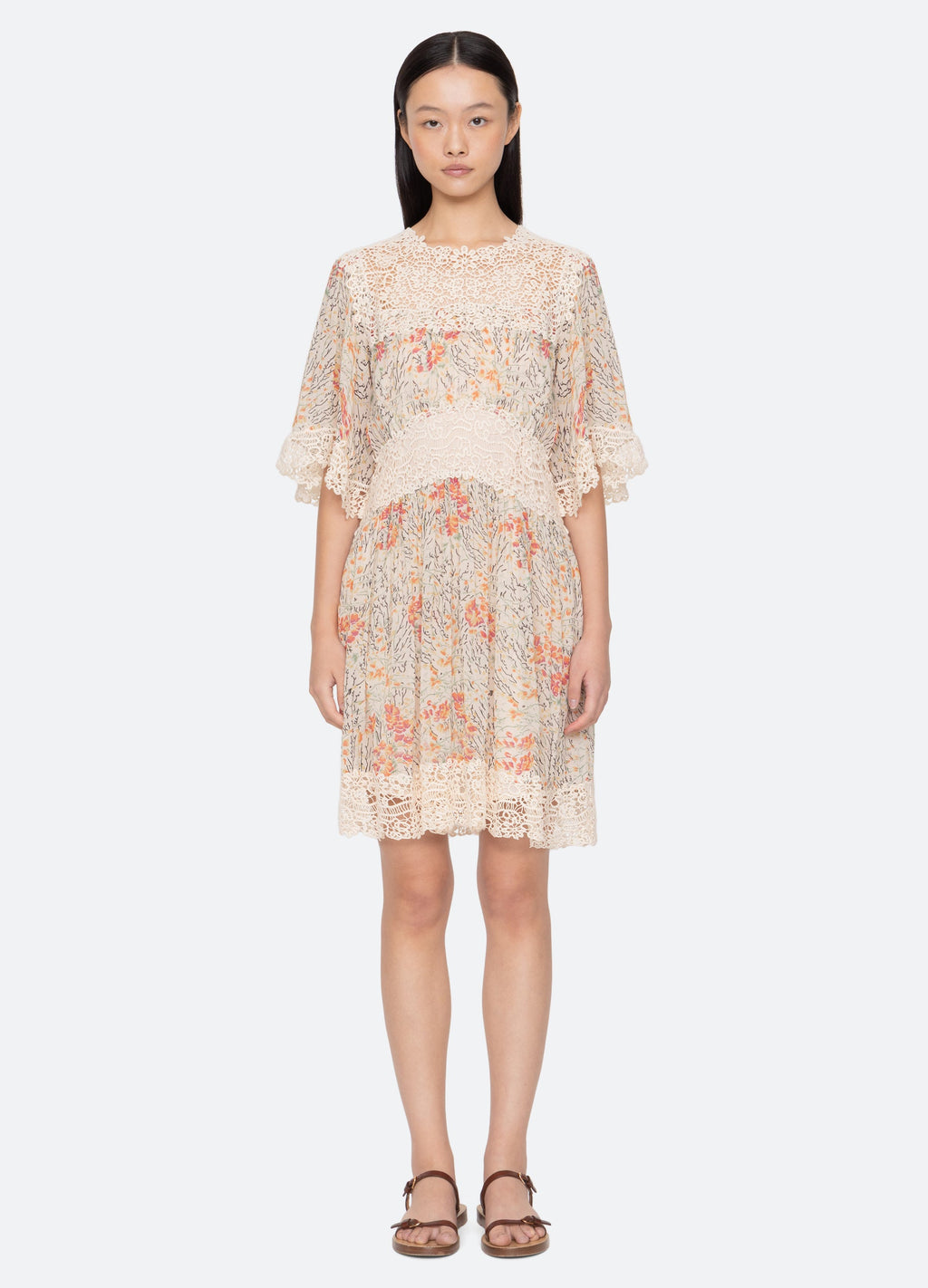 Sea NY Luisa Dress - Cream