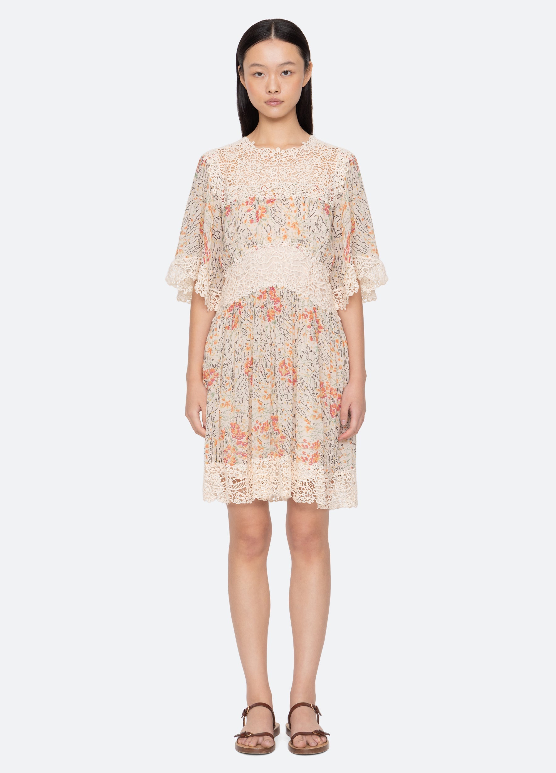 Sea NY Luisa Dress - Cream