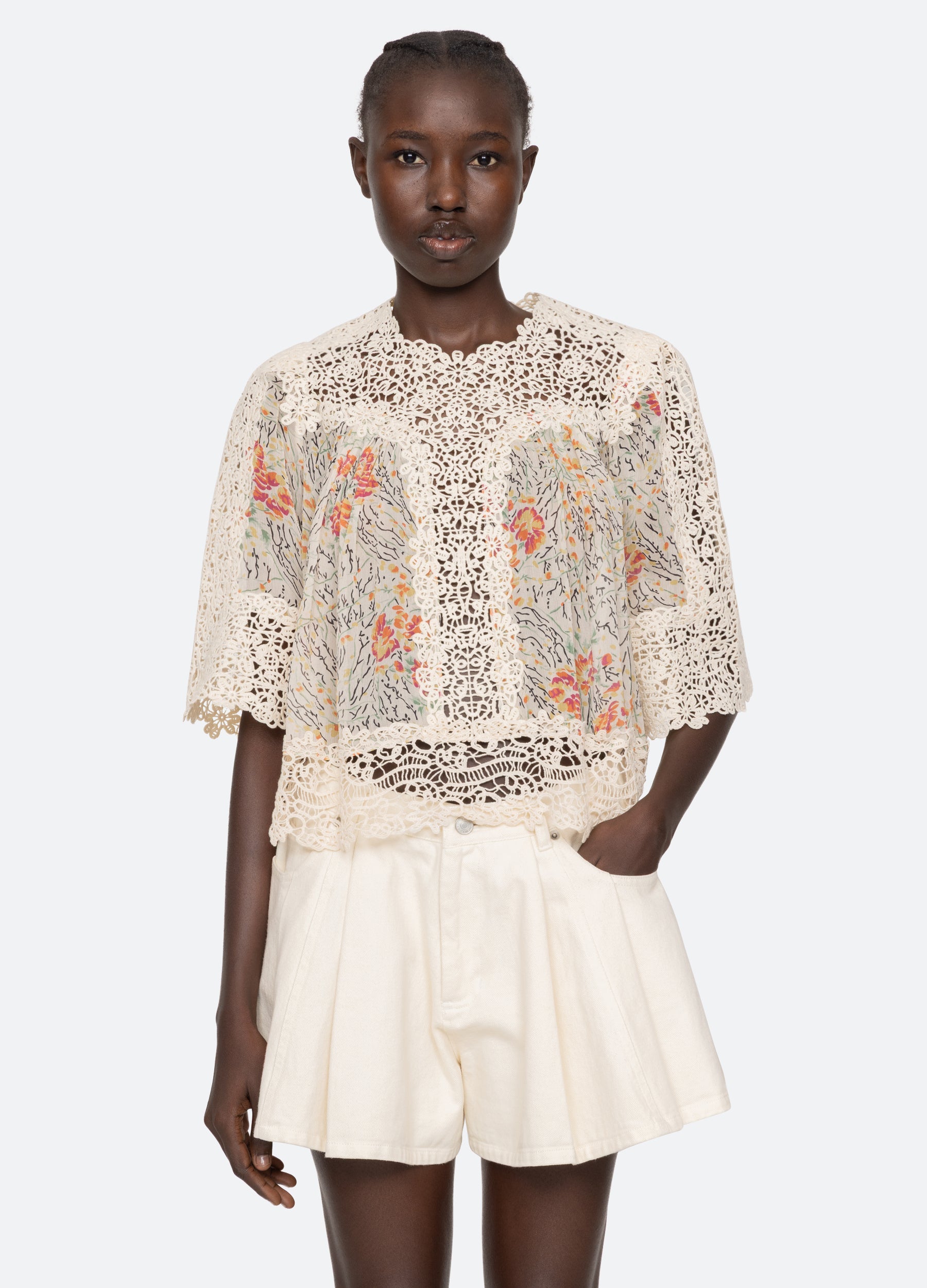 Sea NY Luisa Top - Cream