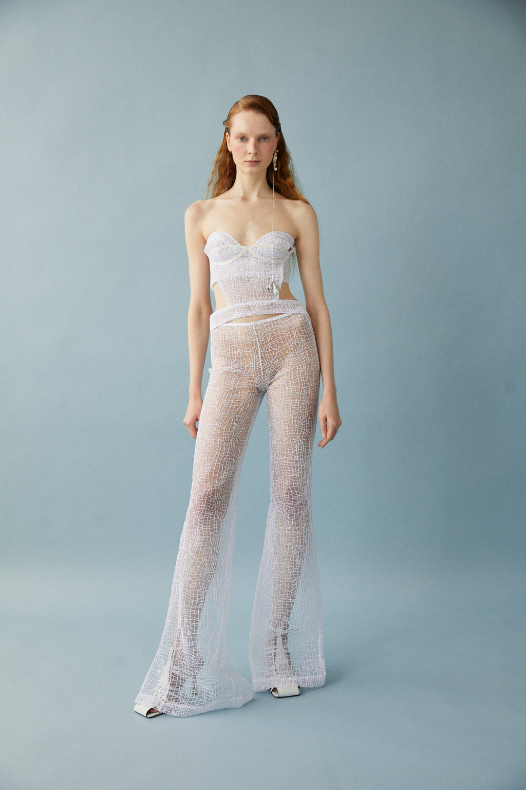 Luisa et La Luna Daphne Bustier Top - Blanc