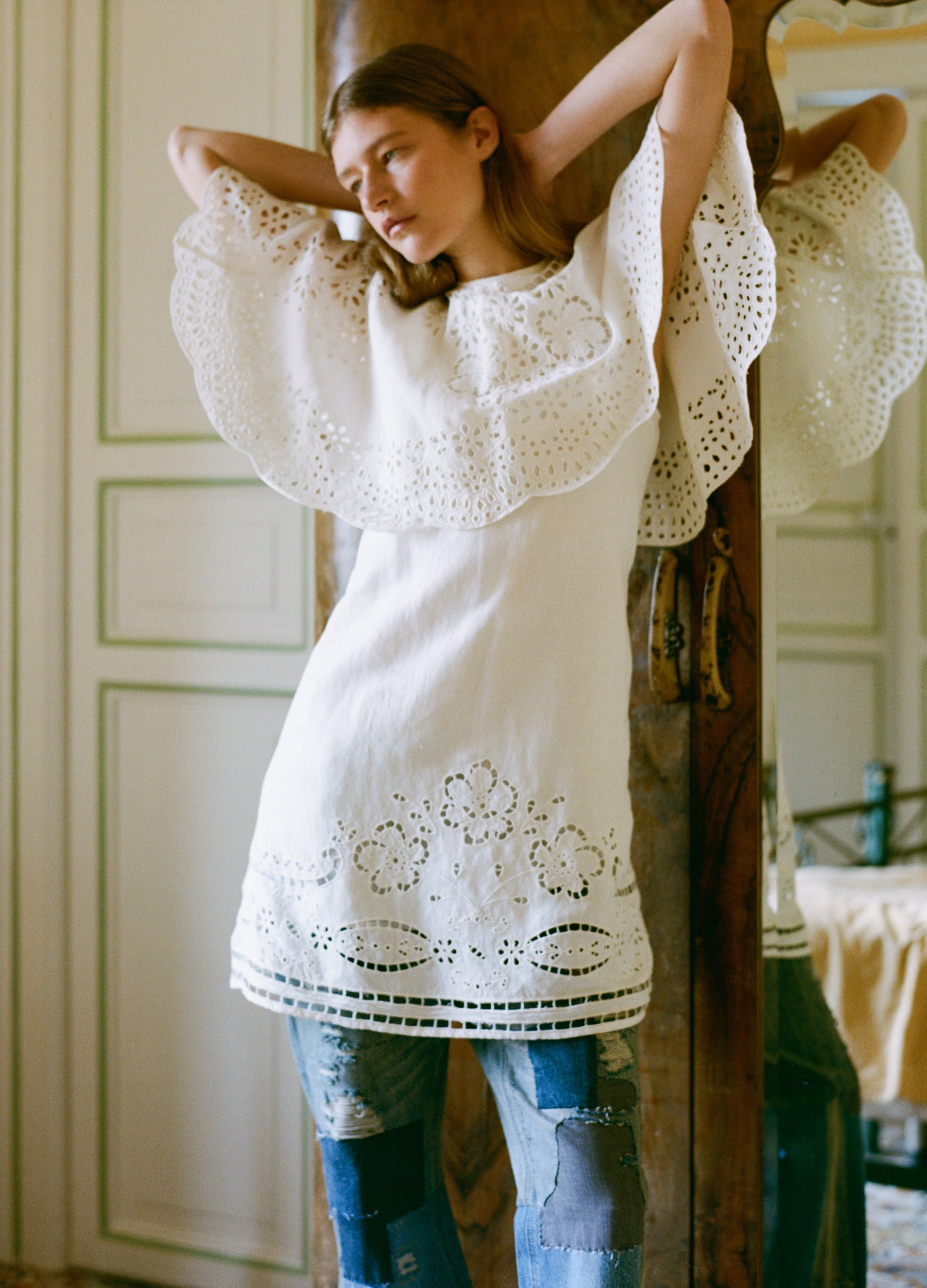 Sea NY Lula Mini Dress - White