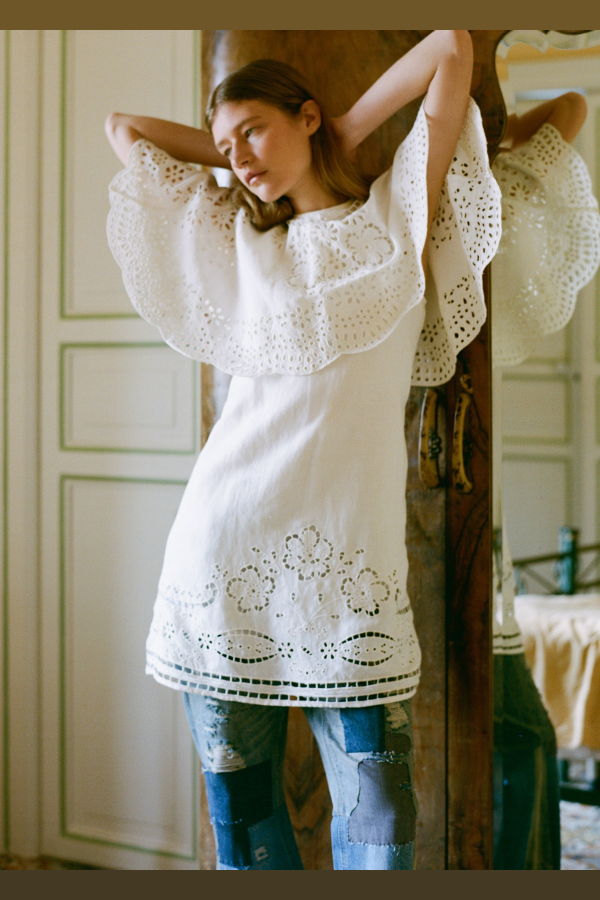 Sea NY Lula Mini Dress - White