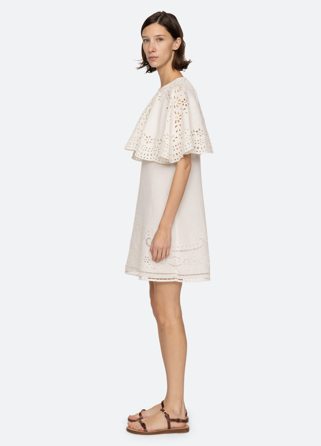 Sea NY Lula Mini Dress - White