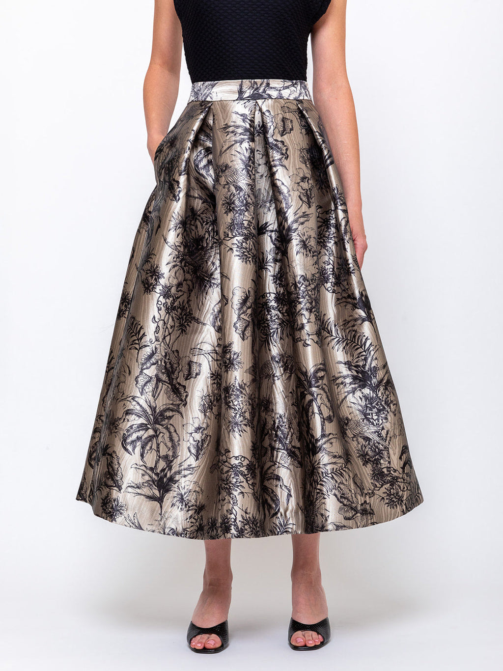 Lunatica Milano Luna K Skirt Moiré Parrot